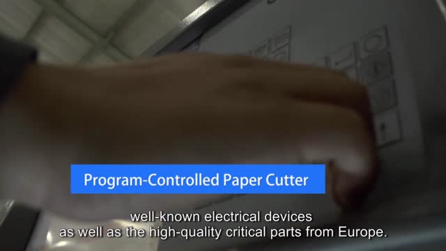 Cortadora de papel controlada por programa